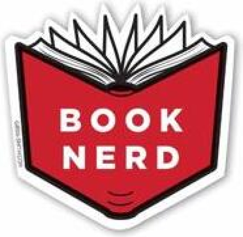 Red Book Nerd Sticker