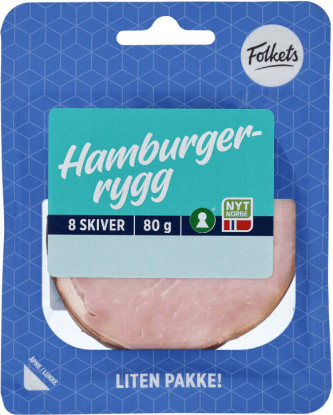 Hamburgerrygg 80g