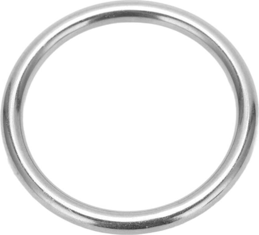 Båtrunde ringer O-ring i rustfritt stål med tråddiameter 8 mm Spesifikasjon for båtseiling 8x70 mm/0.3x2.8in