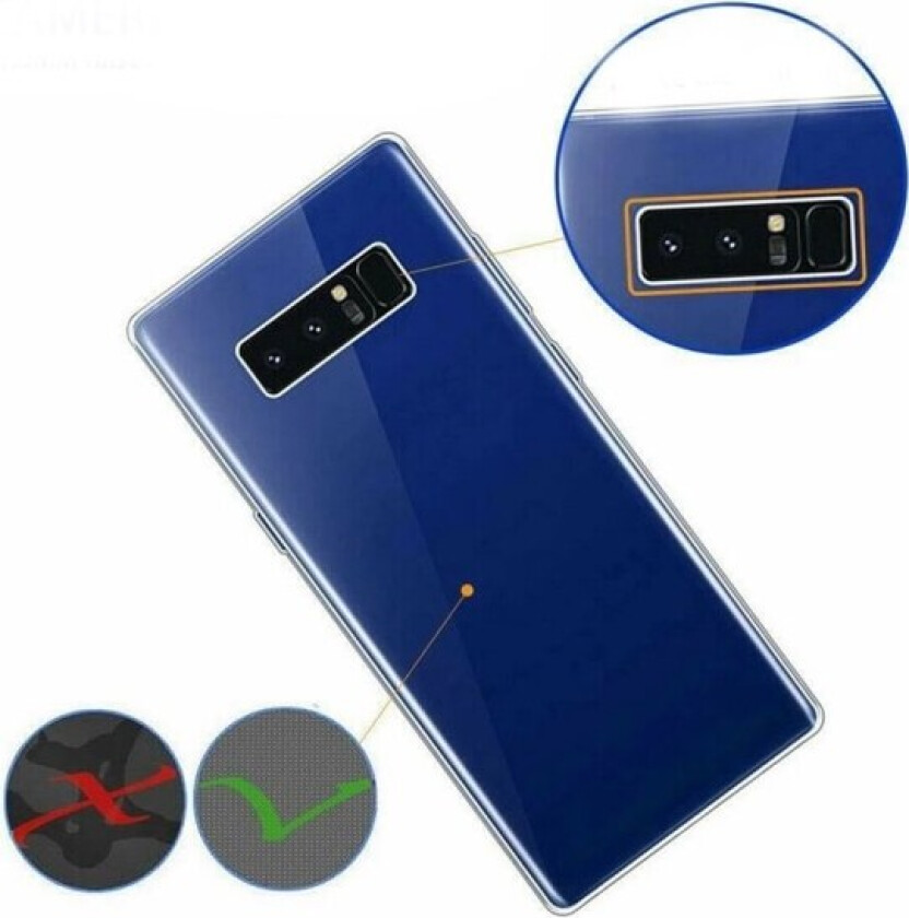 Samsung Galaxy S10 Plus - North Dobbel Silikondeksel Blå