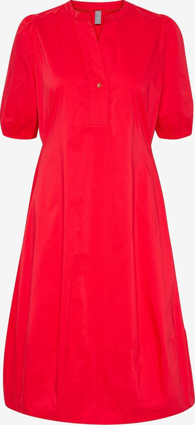 Kjole Cuantoinett SS Placket - Rød