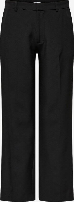 Bukser carBerry HW Wide Pant Tlr - Svart