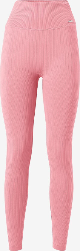 Ribbed Seamless Tights - Rosa
