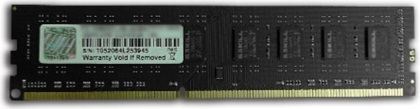 Nt Series - Ddr3 - Modul - 4 Gb - Dimm 240-Pin - 1333 Mhz / Pc3-10600 - Cl9 - 1.5 V - Ikke-Bufret - Ikke-Ecc