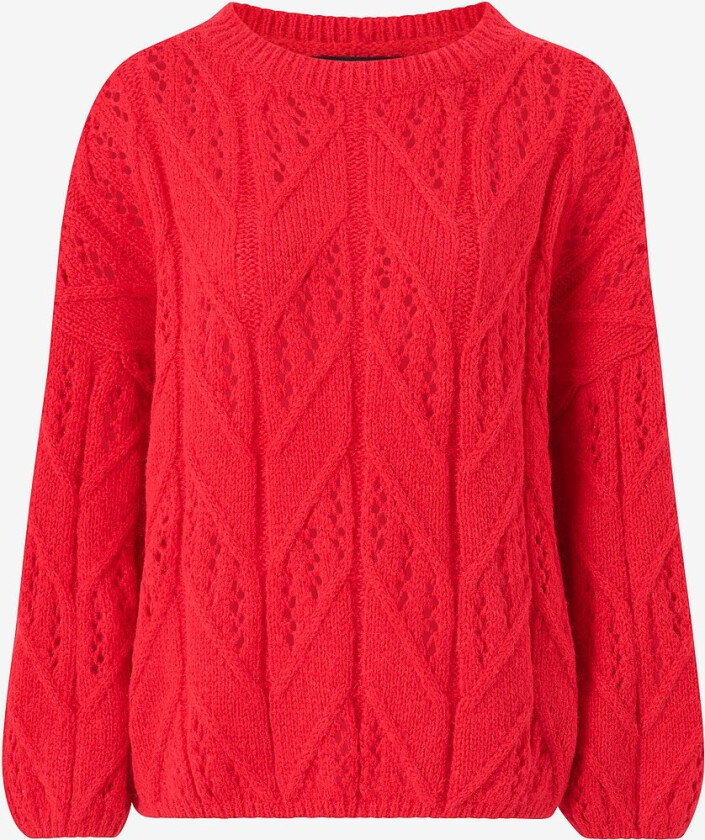 Genser vmBlueberry LS Boatneck Pullover - Rød