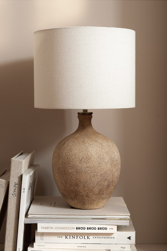 Bordlampe Neela - Beige