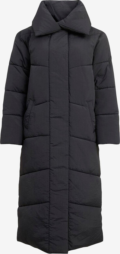 Kåpe viLouisa Padded Coat/PB - Svart