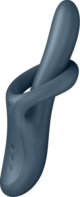 Satisfyer: Heat Flex 4, Warming Rabbit Vibrator, grå