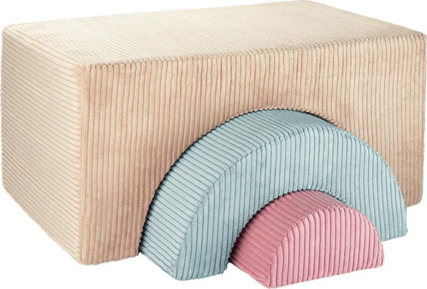 Rainbow Lekesett, Brown Sugar - Motoriske møbler - Polyester