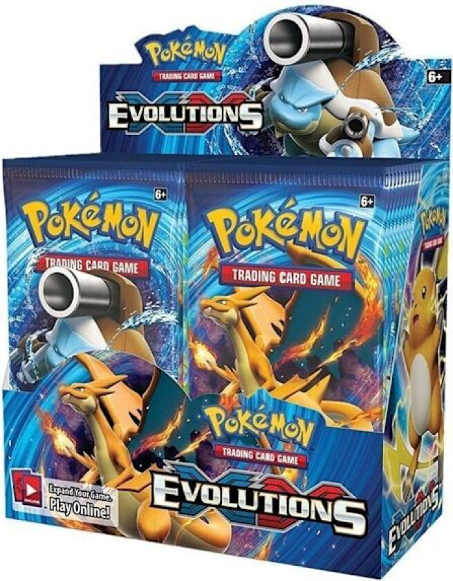 TCG: XY Evolutions Forseglet Booster Box Evolusjon