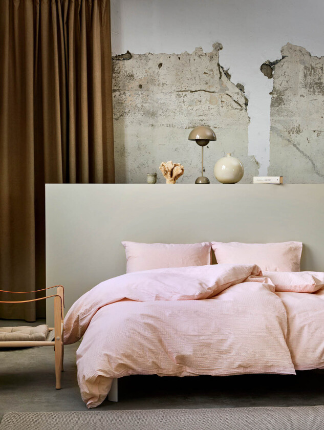 Sanna sengesett lys rosa