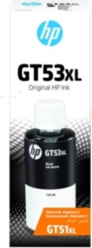 Hp Ink Blackgt53 135ml