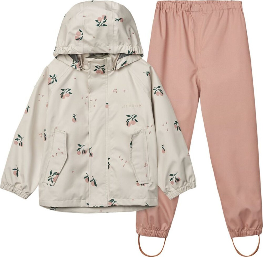 Pedia Sett Med Regntøy Peach Sea Shell | | 122 cm