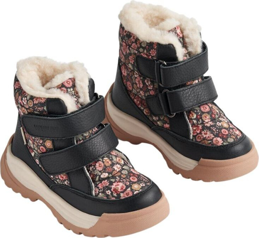 Millas Tex Vinterstøvler Raven Wild Flowers | Svart | 28 EU