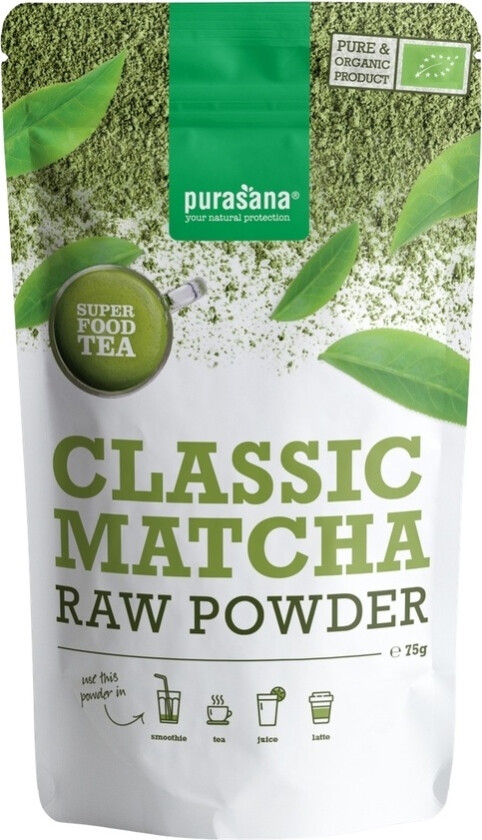 Bilde av Classic Matcha Raw Powder Organic 75g