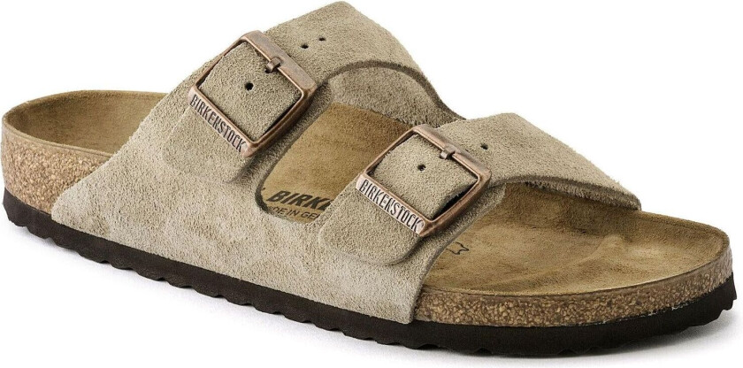 Arizona Suede Regular Taupe Sko Taupe Taupe male 40