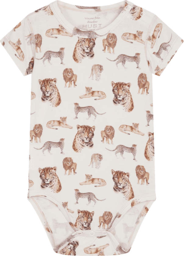 Hust and Claire Buller kortermet body i bambus, White Sand