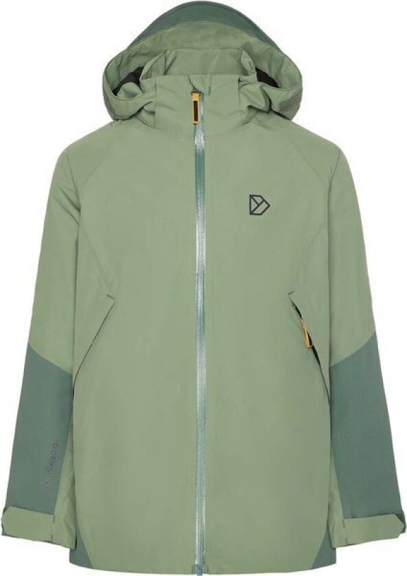 Pilört skalljakke til barn, Light Moss