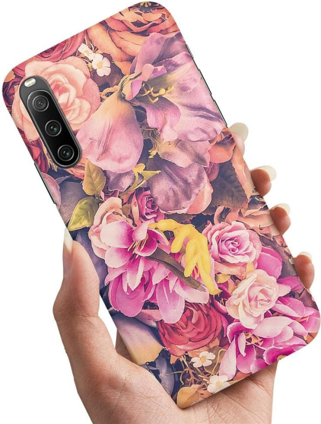 Sony Xperia 10 IV - Deksel/Mobildeksel Roser