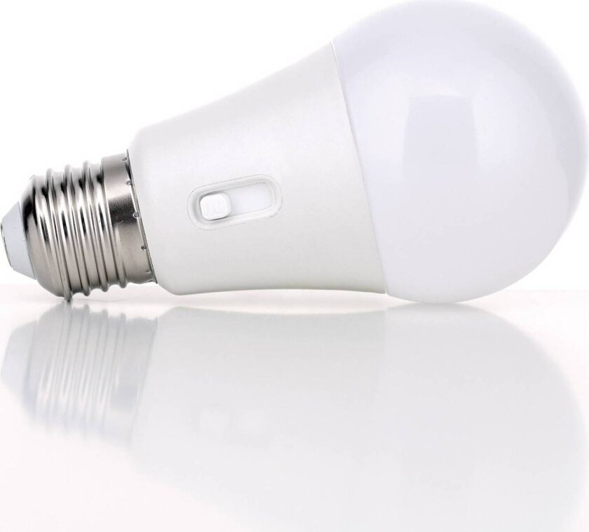 LED-pære E27, 7,3 W, CCT, opal, 806 lm, dimbar
