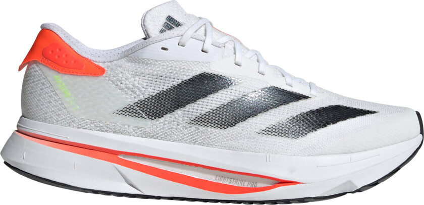 Men's Adizero SL2 Running Shoes Cloud White/Core Black/Orange