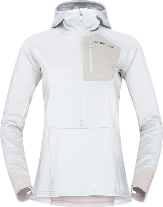 Women's Senja Warm1 Hood Snow White
