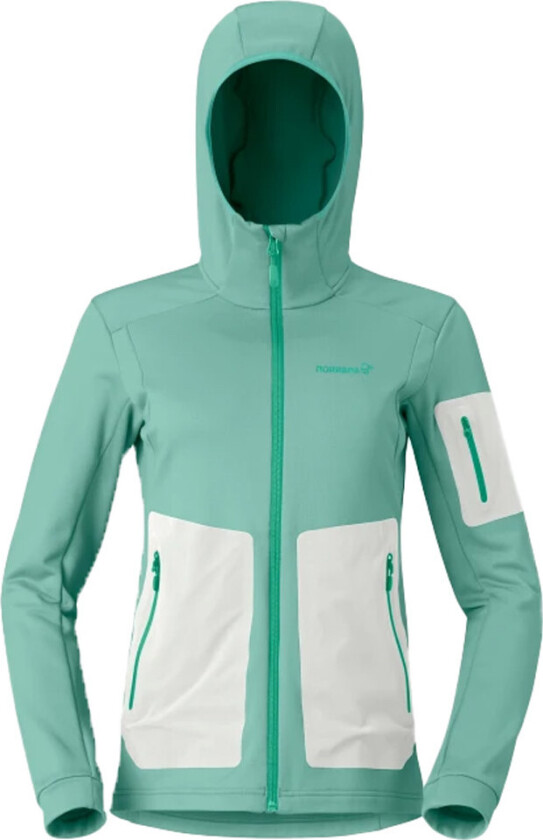Women's Falketind Warm Stretch Hood Malachite Green