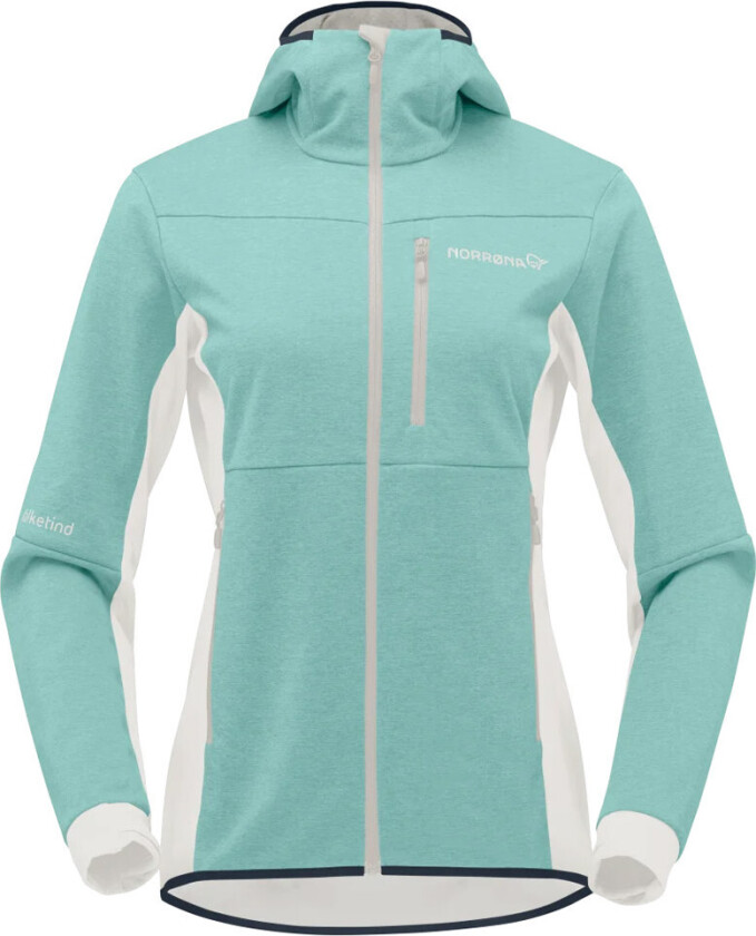Women's Falketind Warm2 Octa Hood Malachite Green