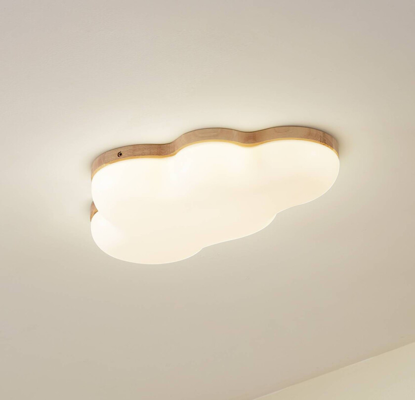 Lindby taklampe Pilvi, plast, sky, 18 W