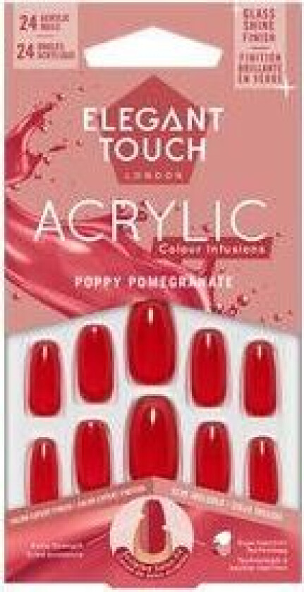Colour Acrylics Poppy Pomegranate - 1 stk.
