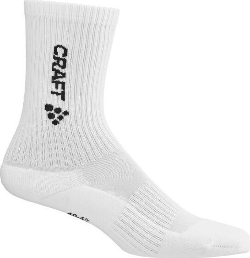 Unisex Core Training Sock White/Black