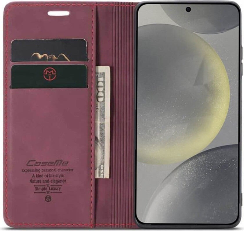 mobildeksel 013 Samsung Galaxy S25 Plus - Burgunder