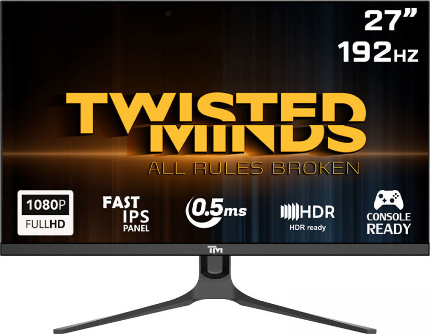 Supreme Series 27” Fhd,2hz, Fast Ips, 0.5ms, Hdr400 Gamingskjerm