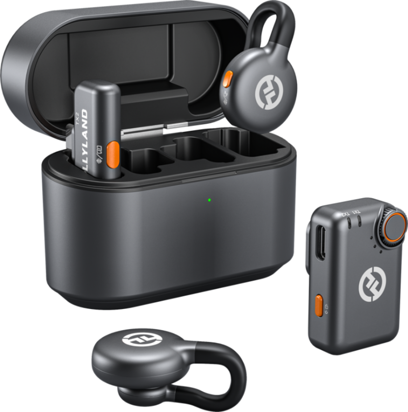 Bilde av LARK M2S Mini Combo Trådløs Lavalier Mikrofon - Space Grey