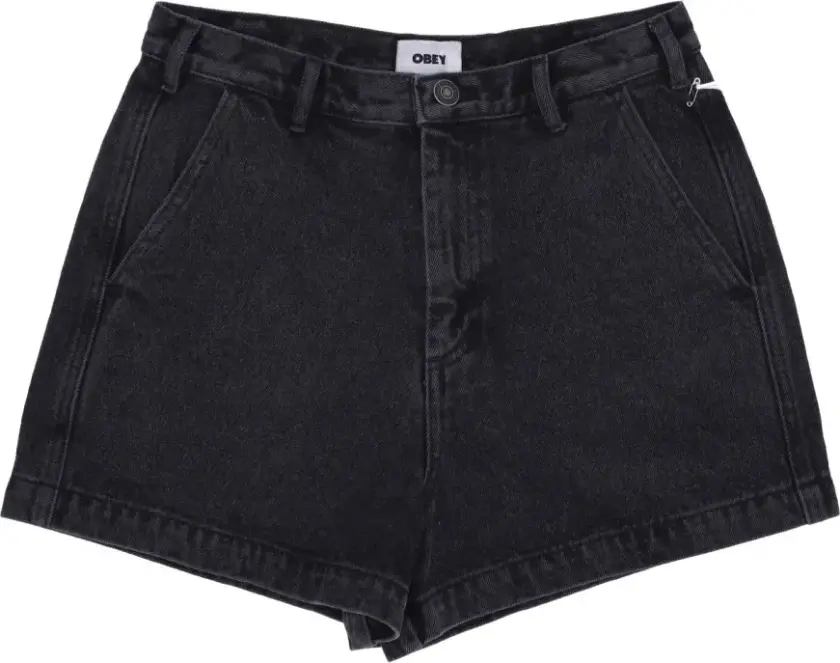 Dame, Shorts, Svart, W28