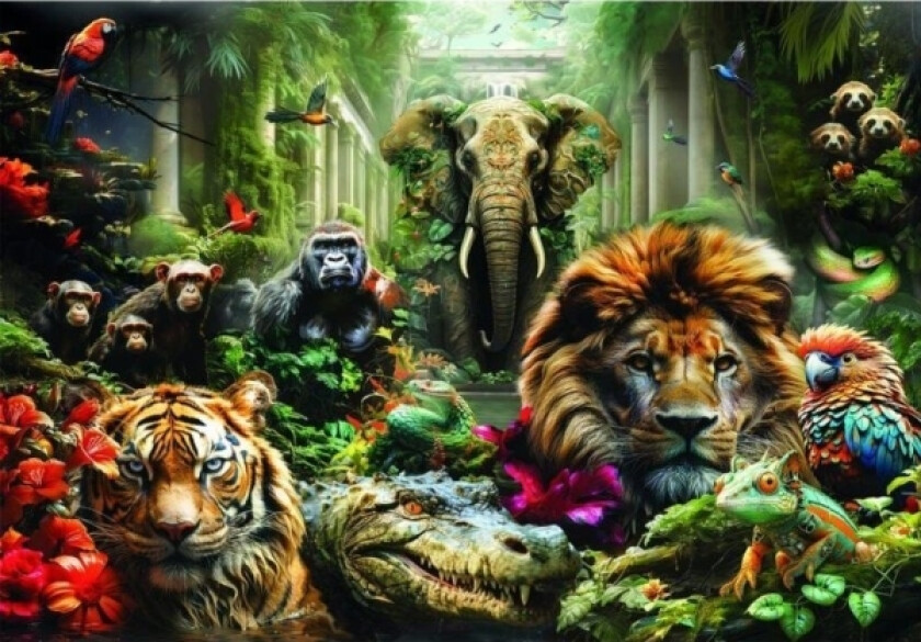 Cle Puzzle 1000 Compact Mystic Jungle 39987