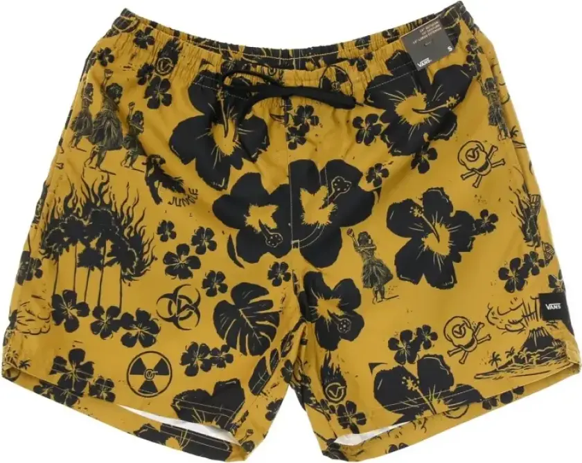 Herre, Shorts, Gul, S