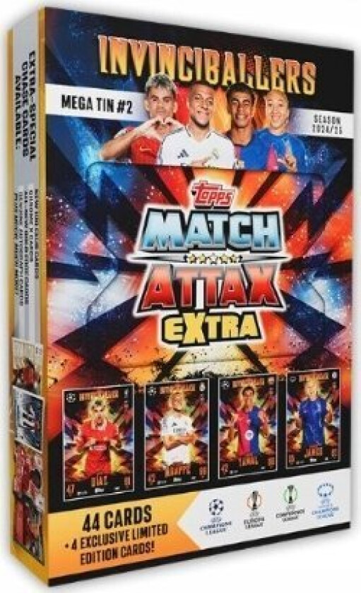 Topps Match Attax Ex Champions Leauge Mega Tin
