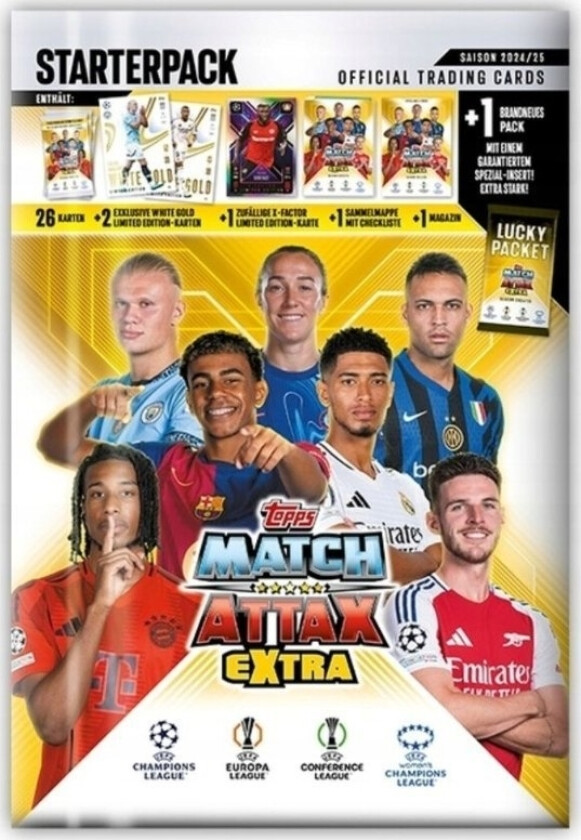Topps Match Attax Ex Champions League Starter Pack