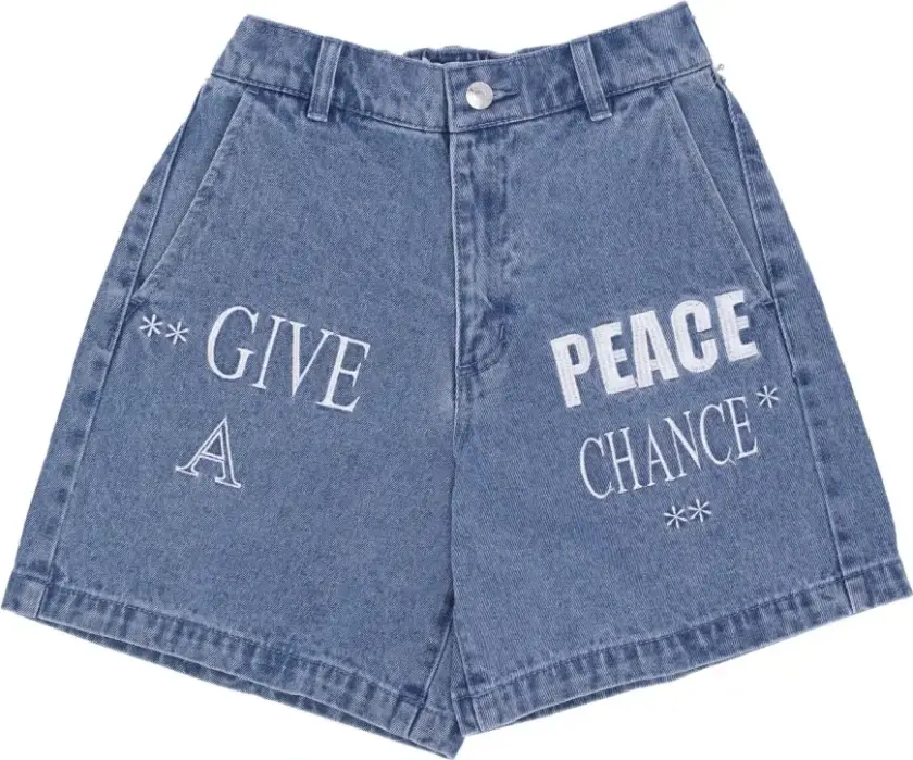 Dame, Shorts, Blå, M