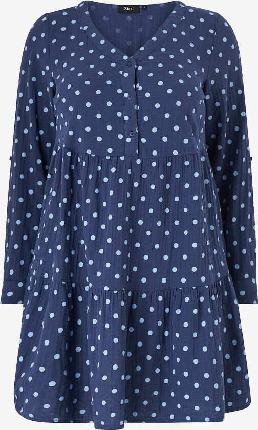 Kjole vViva L/S Abk Dress - Blå