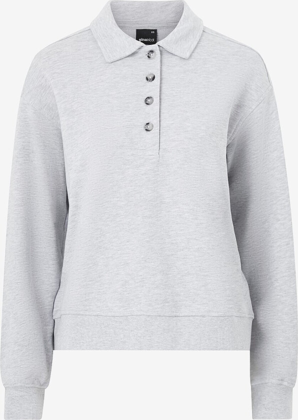 Genser Collar Sweater - Grå