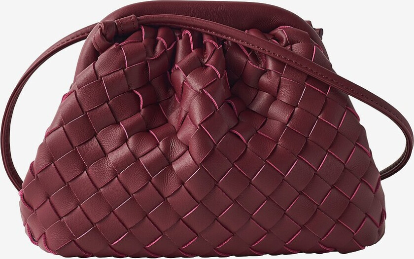 Vesken Dumpling Bag Braided - Brun