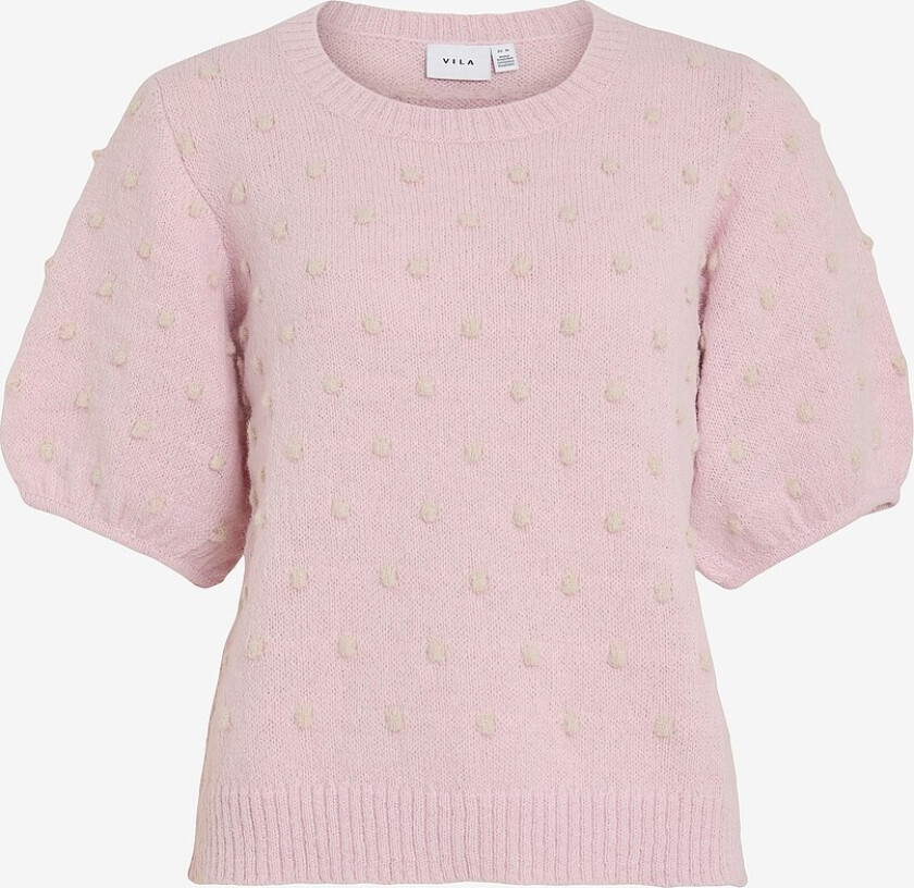 Topp viDottie 2/4 Sleeve Knit - Rosa