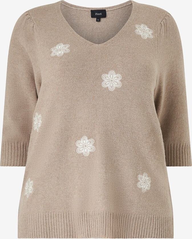 Topp mSunny 2/4 V-neck Pullover