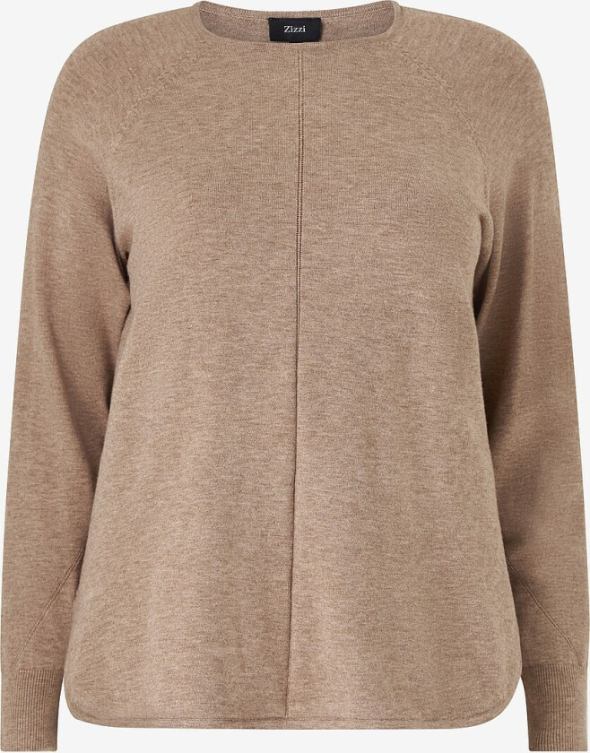 Genser caElla L/S New Pullover - Brun