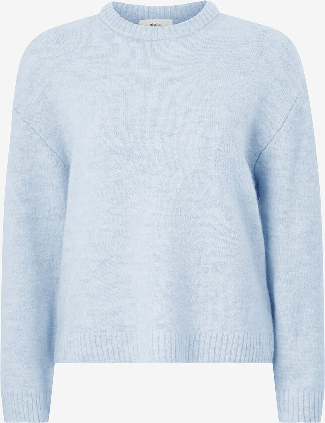 Genser Crew Neck Knitted Sweater - Blå