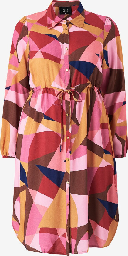 Skjortekjole Emerie Shirt Dress - Rosa