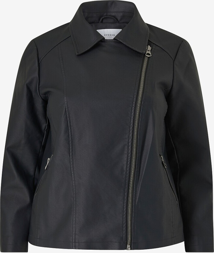 Jakke viVessie L/S Biker Jacket /cur - Svart