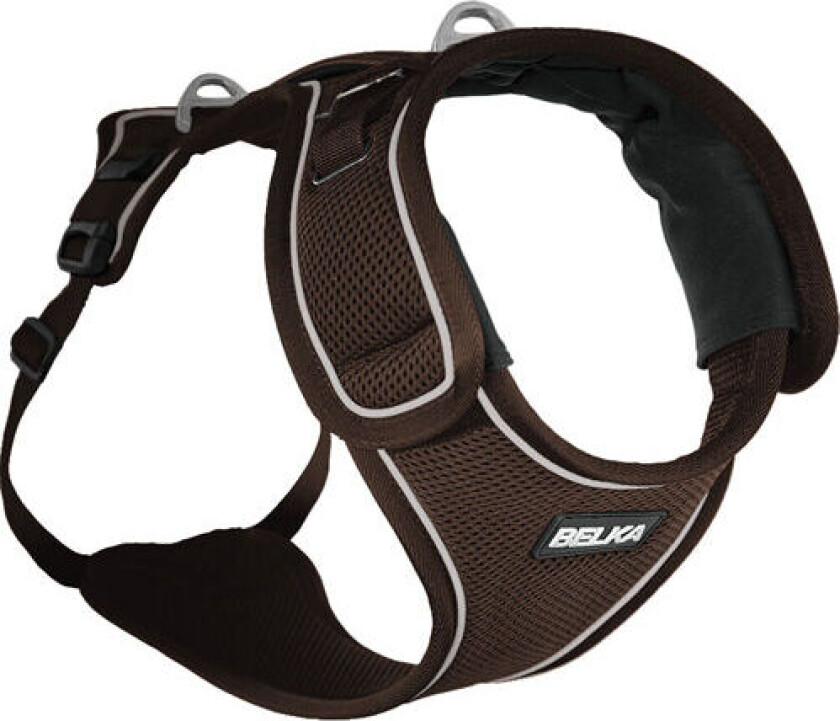 Belka Hundesele Y-sele Brun L